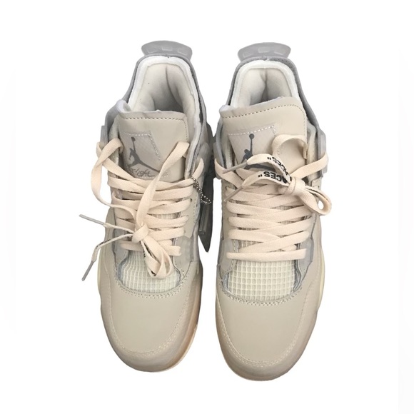 Air Jordan 4 Retro Sail Sneakers - Picture 2 of 14